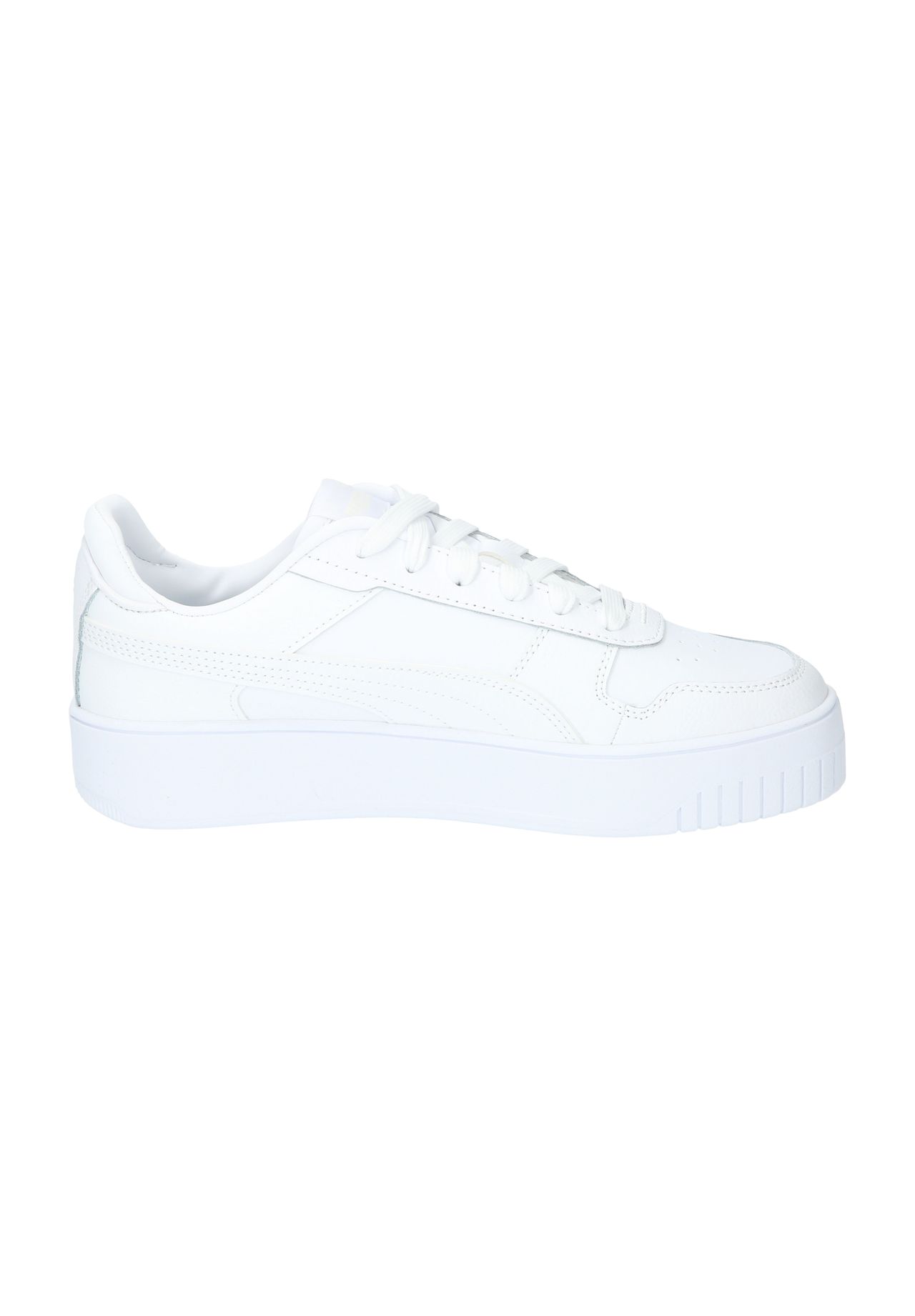Кроссовки кожаные с логотипом женские PUMA, цвет Puma Whitepuma Wh — фото 3