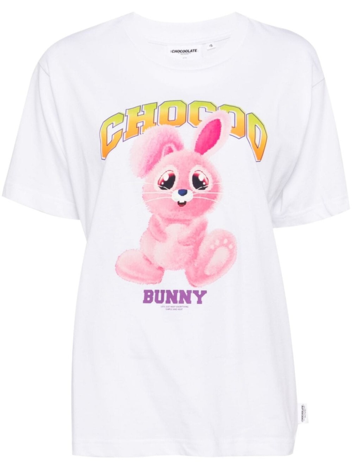 

CHOCOOLATE футболка с принтом Bunny, белый