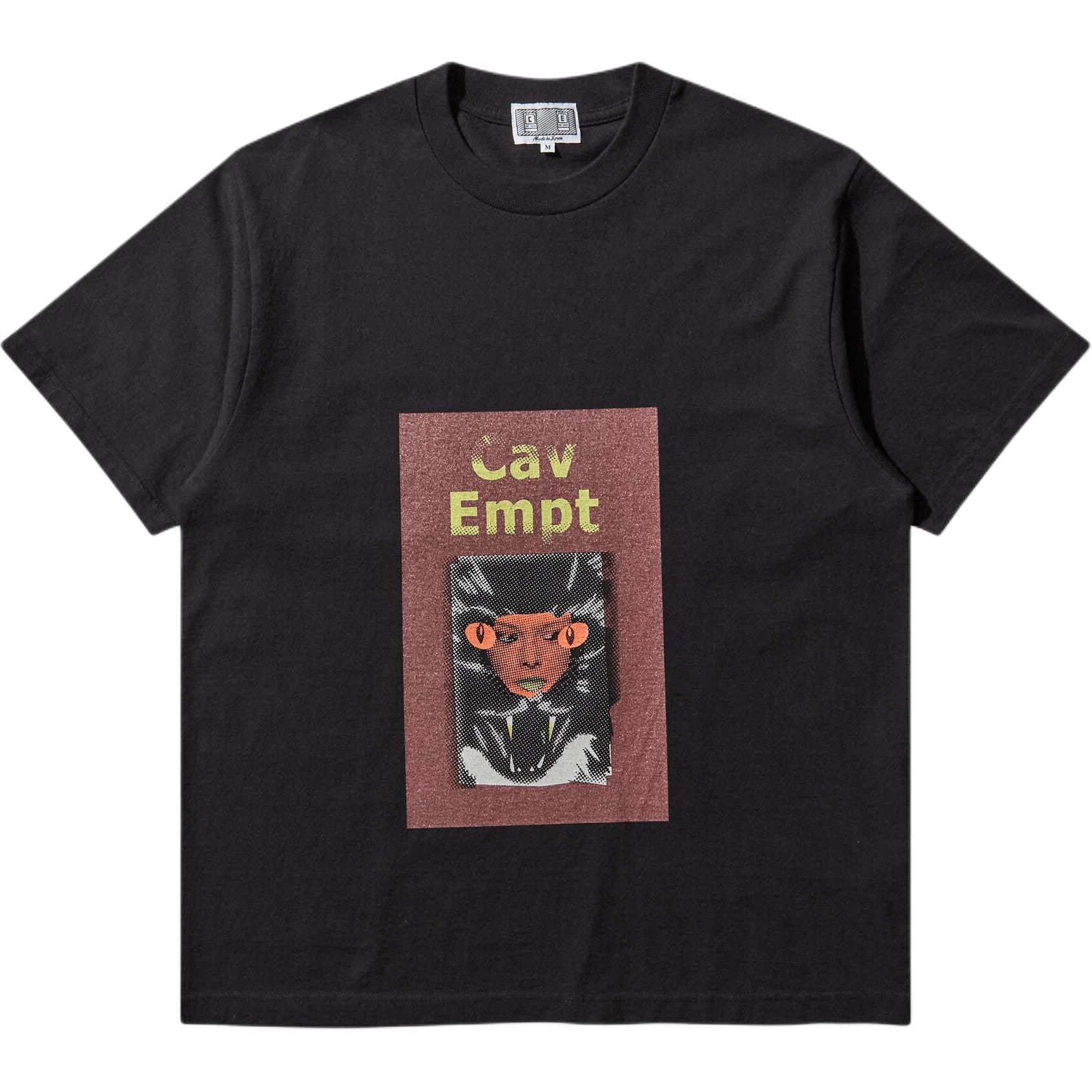

Cav Empt Футболка мужская Black с круглым вырезом, Черный, Cav Empt Футболка мужская Black с круглым вырезом