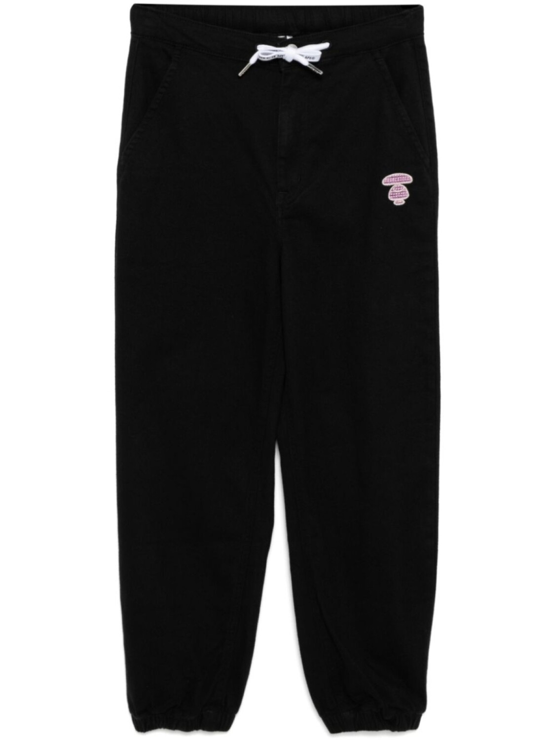 

Зауженные брюки с логотипом AAPE BY *A BATHING APE, черный