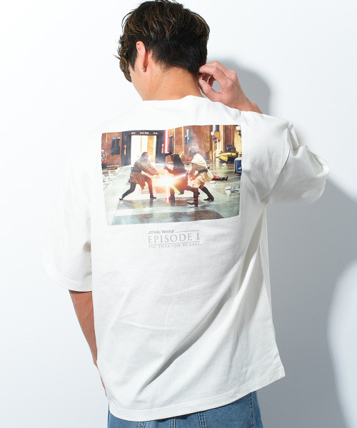 

Футболка с принтом «Звездные войны: Эпизод 1 - Призрачная угроза» STAR WARS, кремовый