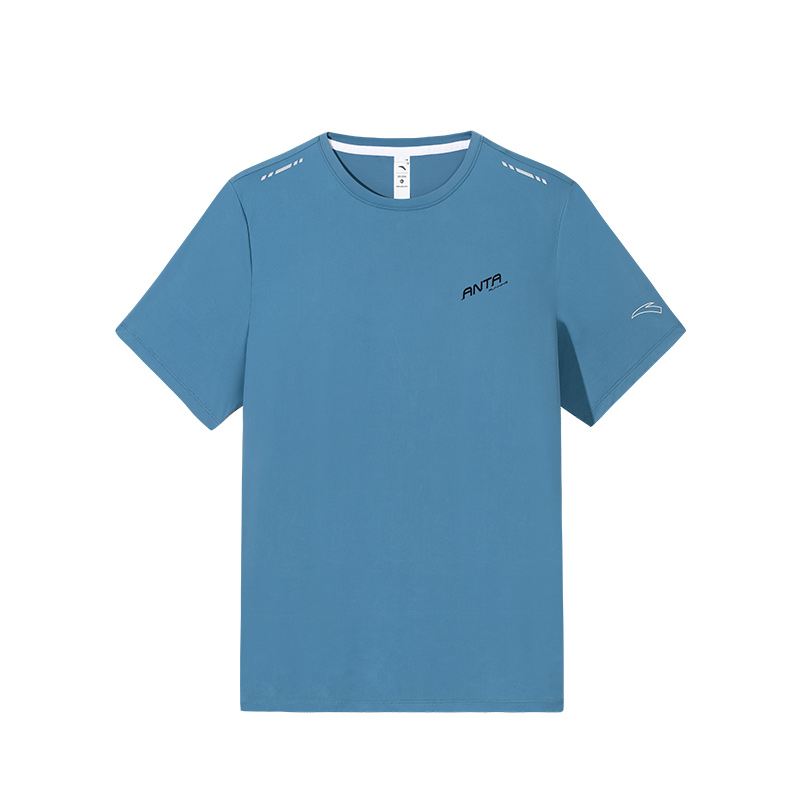 

ANTA Футболка Running Collection Men's Morning Light Blue, Синий, ANTA Футболка Running Collection Men's Morning Light Blue