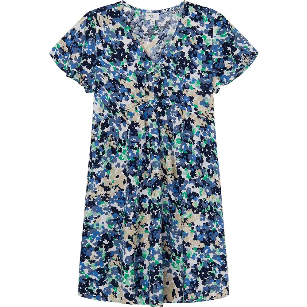 

Платье с коротким рукавом Pepe Jeans Odelia, синий