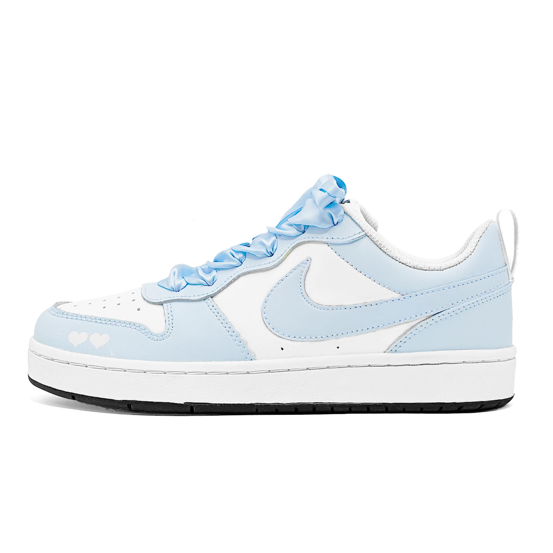 

Кроссовки для скейтбординга Court Borough Dreamy Heartbeat Low Top для детей и подростков Nike, синий