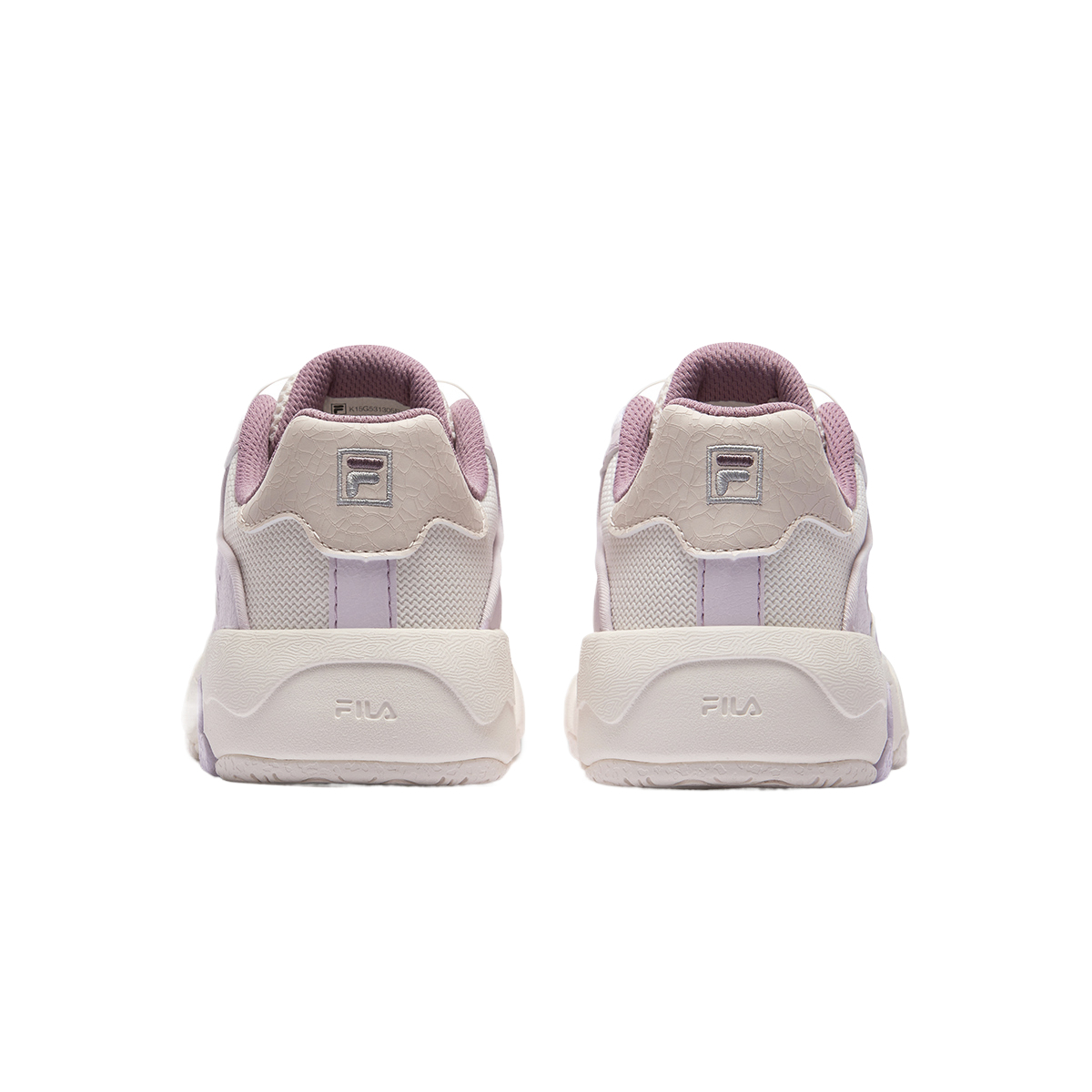 FILA KIDS Кроссовки для скейтбординга детские low top с амортизацией белые и фиолетовые — фото 4