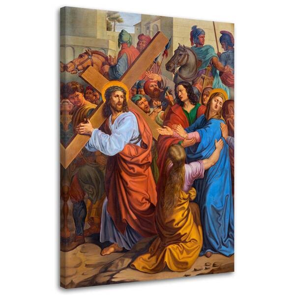 

Фрески Feeby RELIGIÖS Jesus der Kreuzweg, красочный