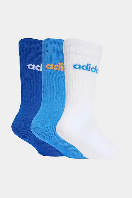 Носки детские 3 шт Adidas Performance, синий — фото 2