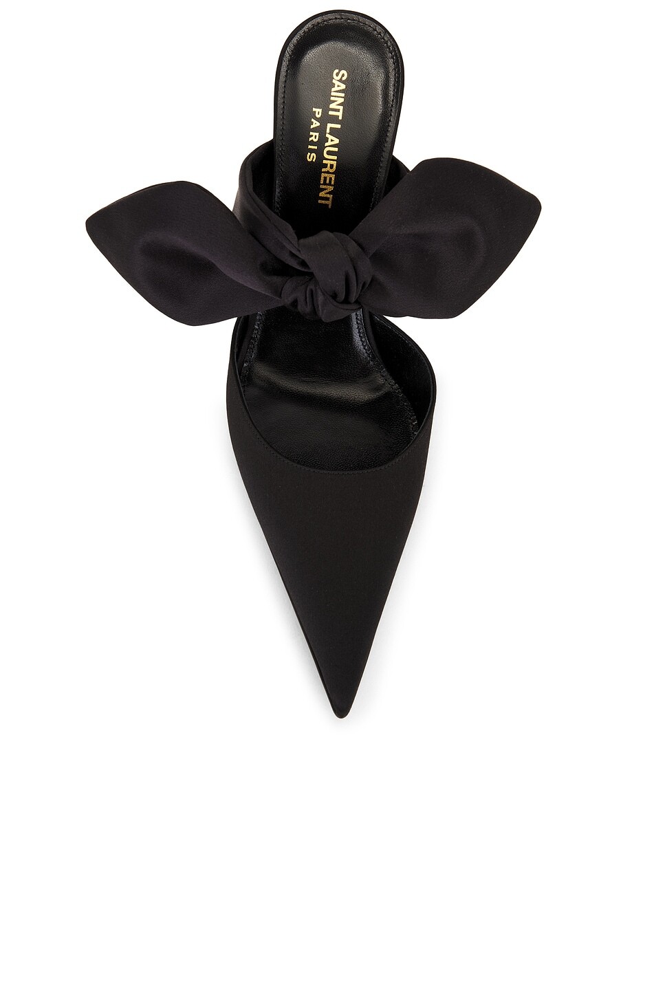 Туфли женские Killer Mule Saint Laurent, цвет Nero — фото 4