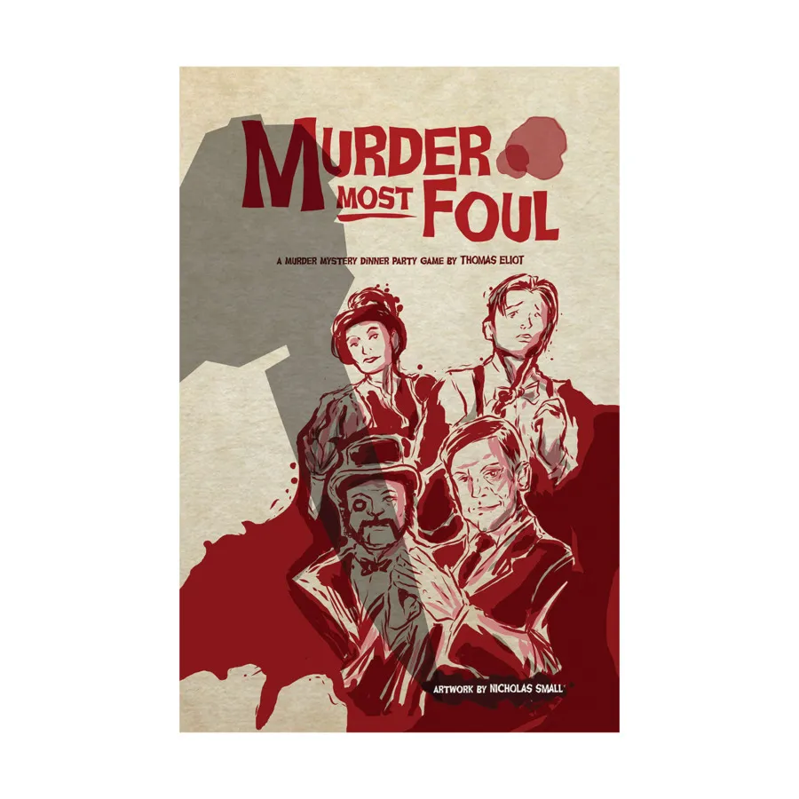 

Murder Most Foul, Role Playing Games (Sixpence Games), мягкая обложка