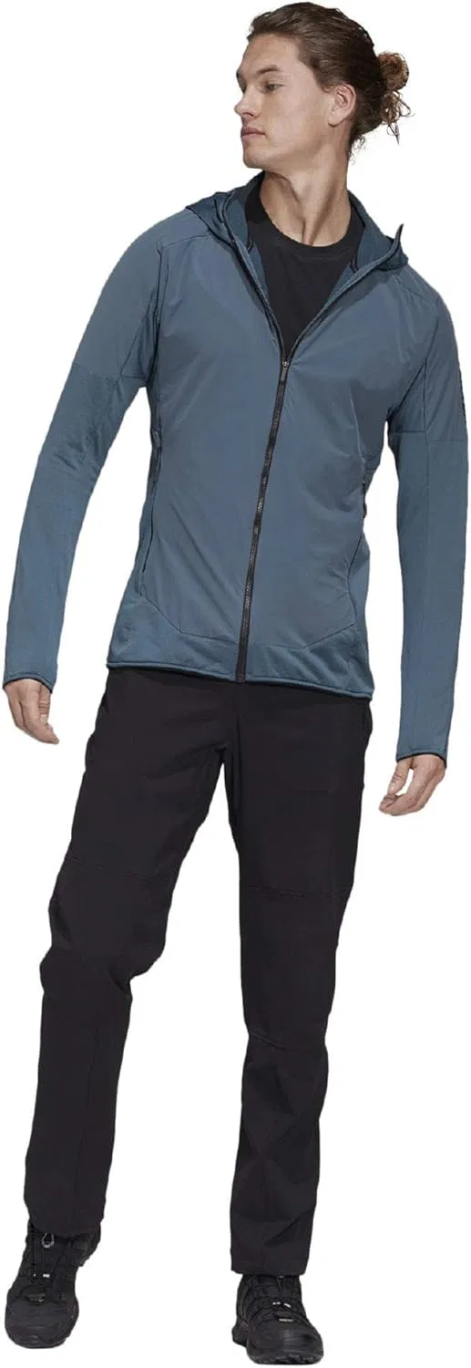 Куртка мужская флисовая adidas Legacy Blue — фото 3