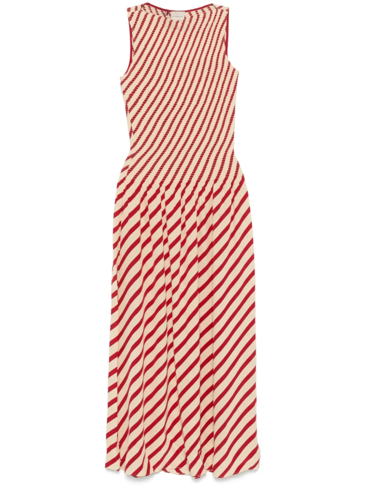 

Полосатое макси-платье Tommy Hilfiger x Sofia Richie Grainge, нейтральный