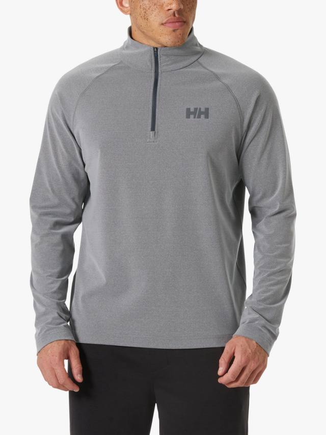 

Мужская флисовая кофта Tyri с полузастежкой Helly Hansen, Ebony Melange