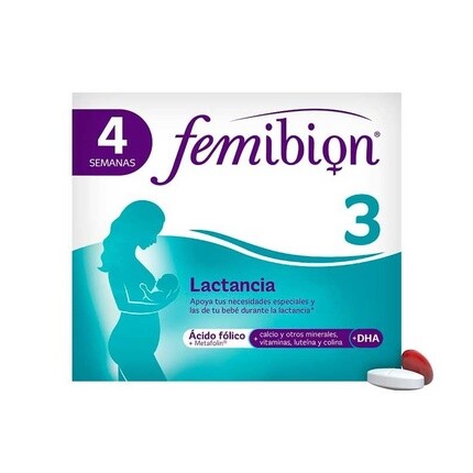 

Фемибион 3 Лактансия 28 таблеток 28 капсул от Фемибион Femibion