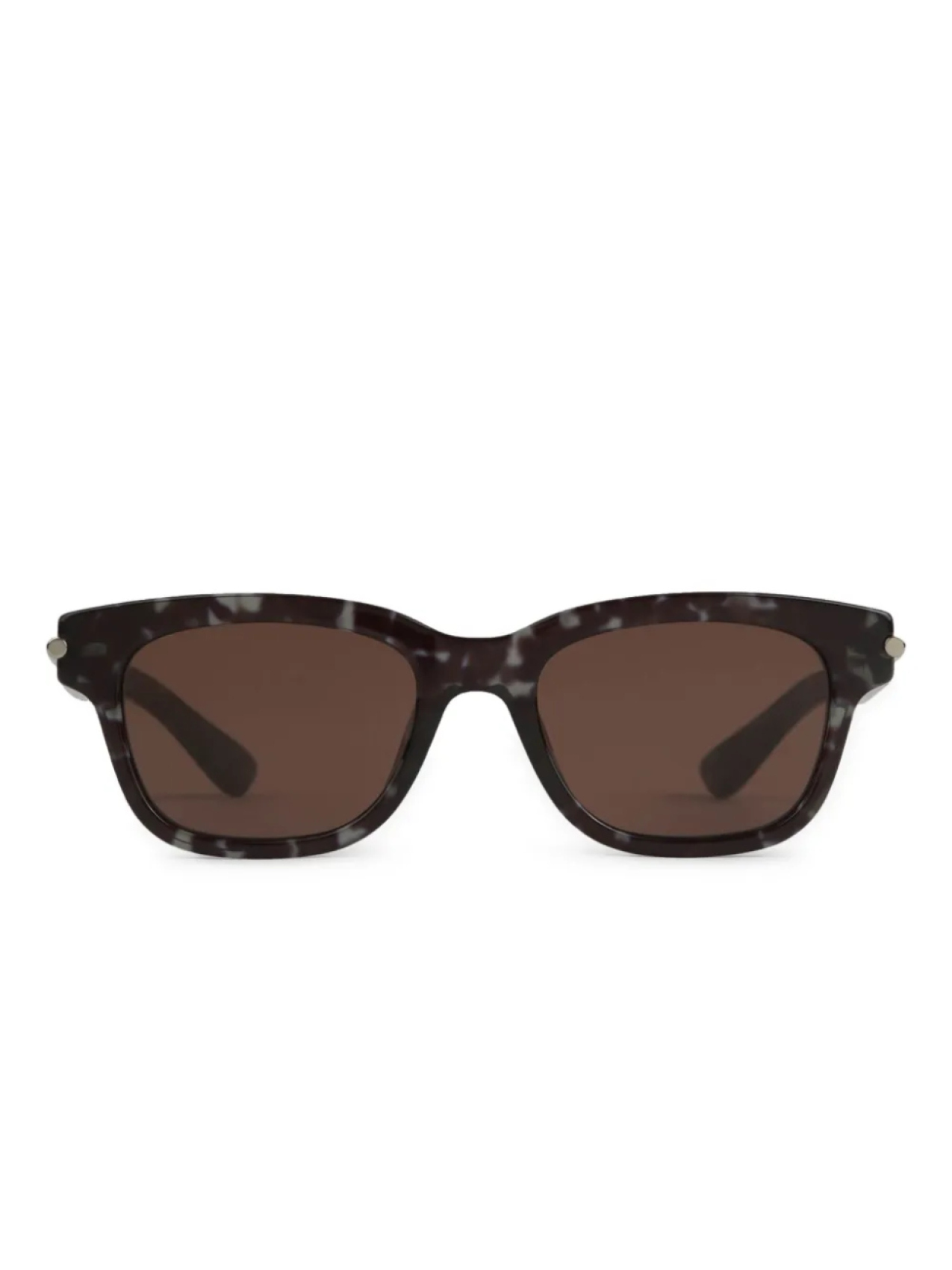 

Солнцезащитные очки Alexander McQueen Eyewear в прямоугольной оправе, коричневый