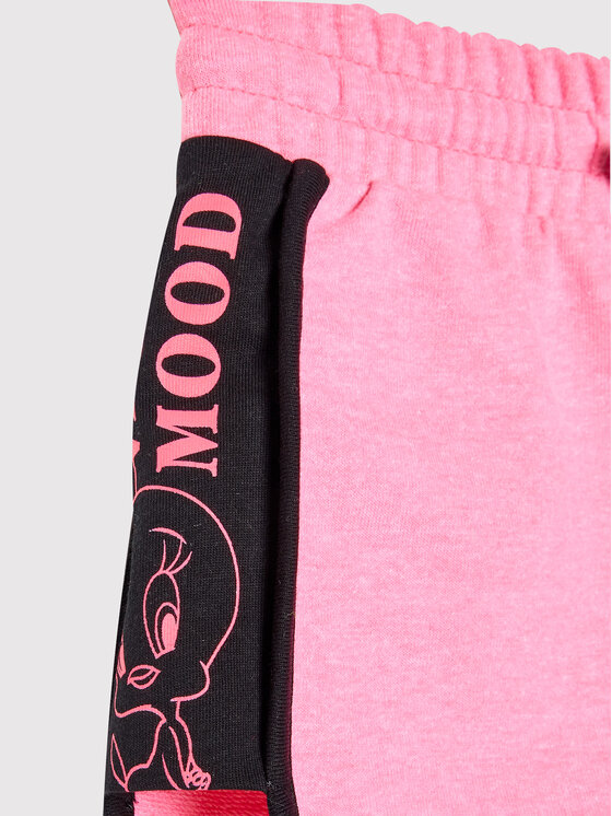 Спортивные шорты regular fit Looney Tunes 3BT0C900T United Colors Of Benetton, розовый — фото 3