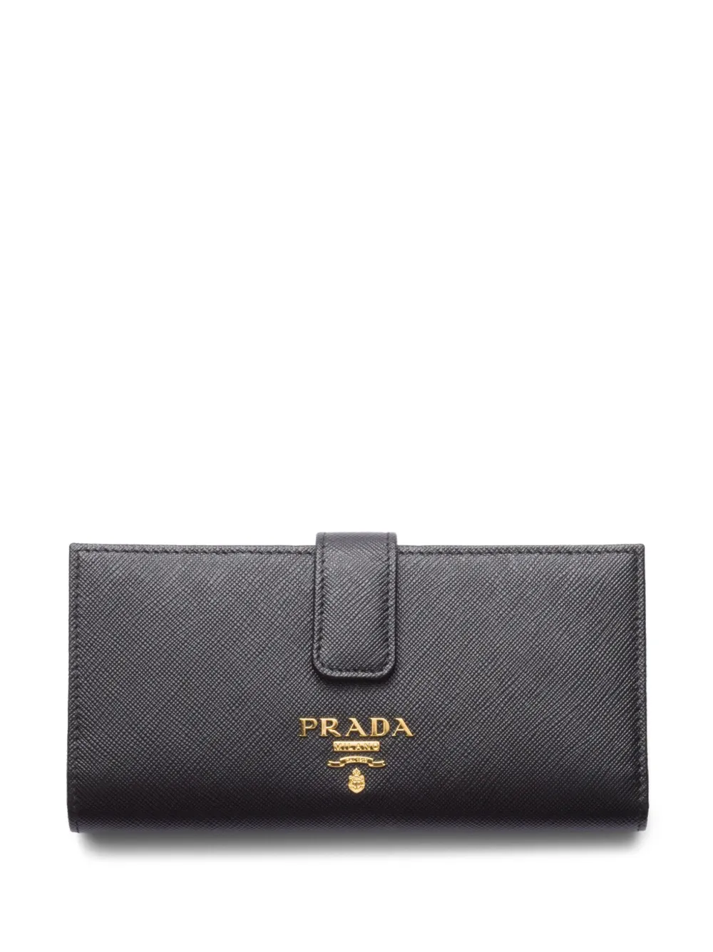 

Кошелек с логотипом Prada, черный
