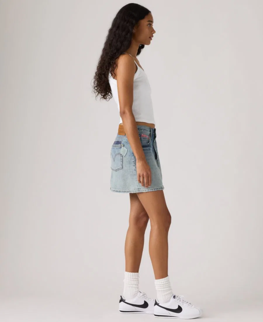 Женская хлопковая джинсовая юбка Icon Levi's, Melodys Muse Skirt — фото 3