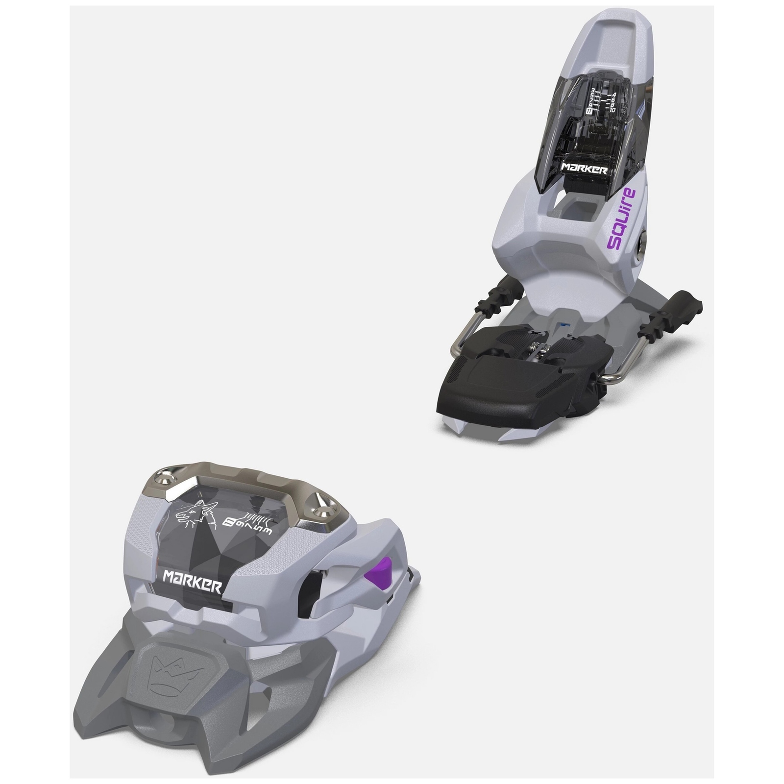 

Крепления для лыж Marker Squire 11, серый/фиолетовый