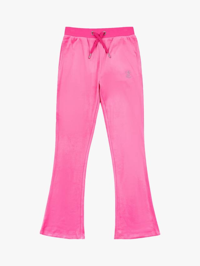 Детские бриджи буткат с пайетками Juicy Couture, Fuchsia — фото 4