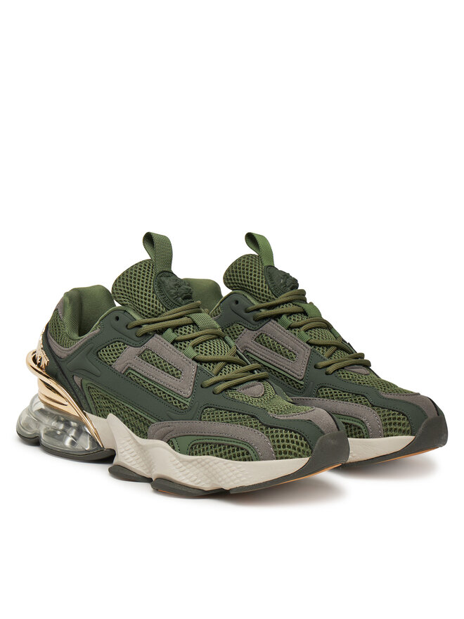 Кроссовки Thunderbeast // Gen.X.05 Saes Usc0750 Ste003N Plein Sport, зеленый — фото 2