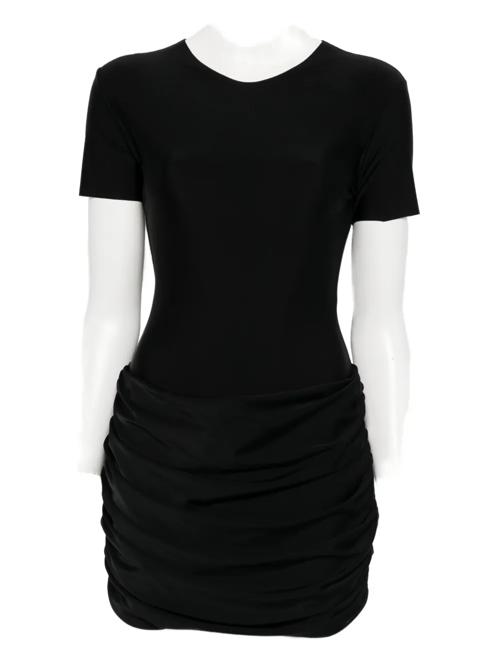 

Платье миди с драпировкой Medeea, черный