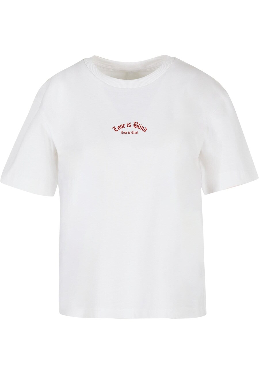

Рубашка Miss Tee Love Is Blind Love Is Cruel, белый