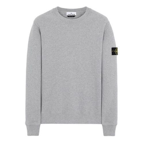 

Толстовка men's sleeve round neck pink gray Stone Island, серый