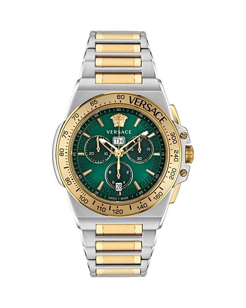 

Хронограф Greca Extreme Chrono, 45 мм Versace, цвет Green