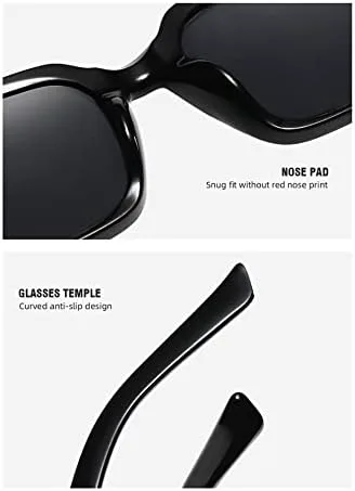 

Винтажные женские солнцезащитные очки с зеркальными линзами в стиле ретро, ​​женские солнцезащитные очки с заклепками, оранжевые линзы MTZJH, Black Brown