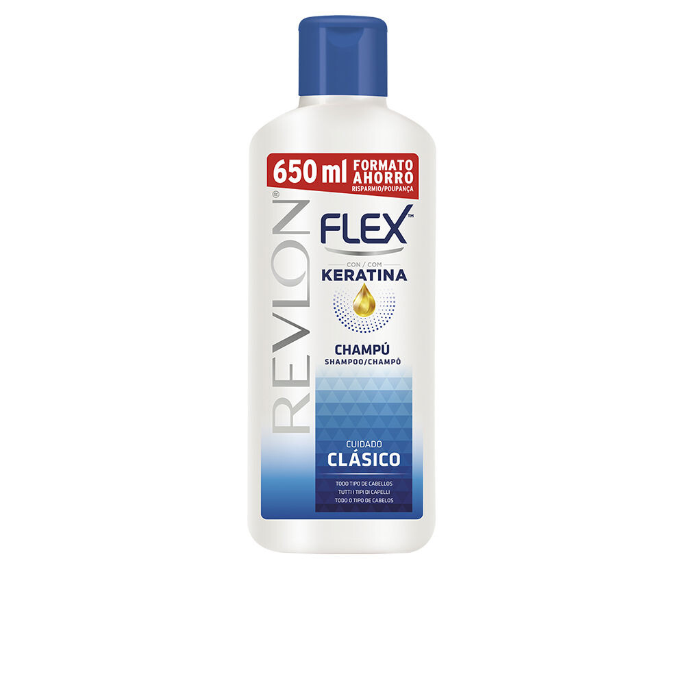 

Увлажняющий шампунь Flex Long Brillo Duradero Champú Revlon Mass Market, 650 мл