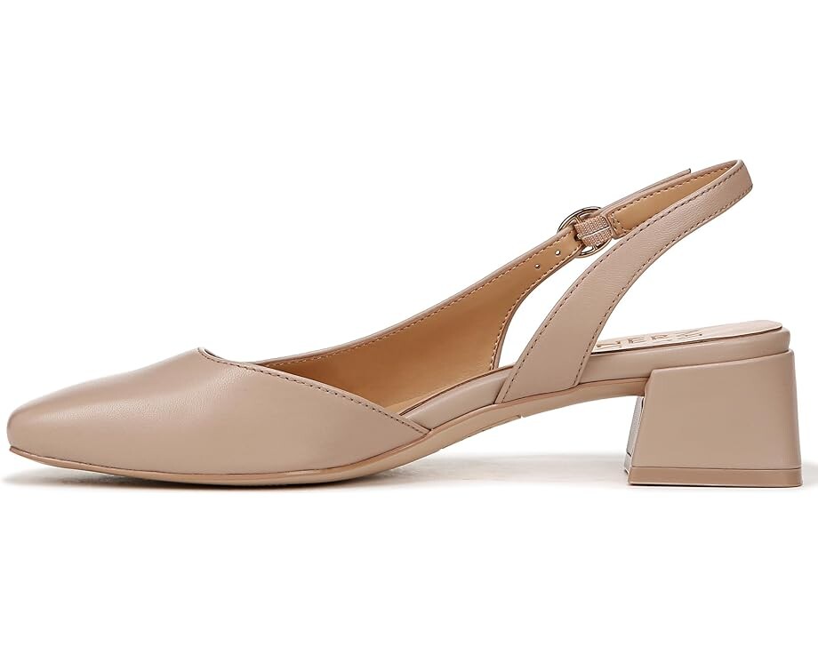 Туфли Naturalizer Jayla Low Heel Slingback Dress Shoes, цвет Warm Fawn Tan Leather — фото 4