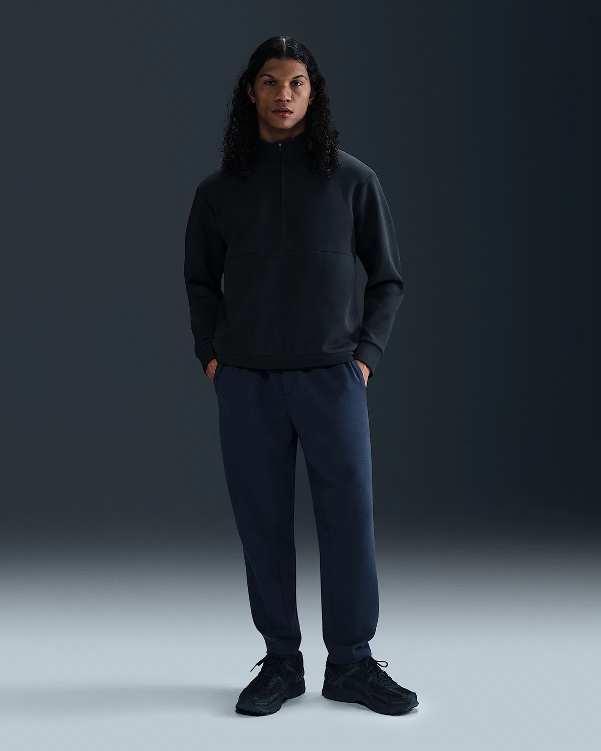 Мужские штаны Dri-FIT Nike 24.7 ImpossiblySoft, Obsidian/Dark Obsidian