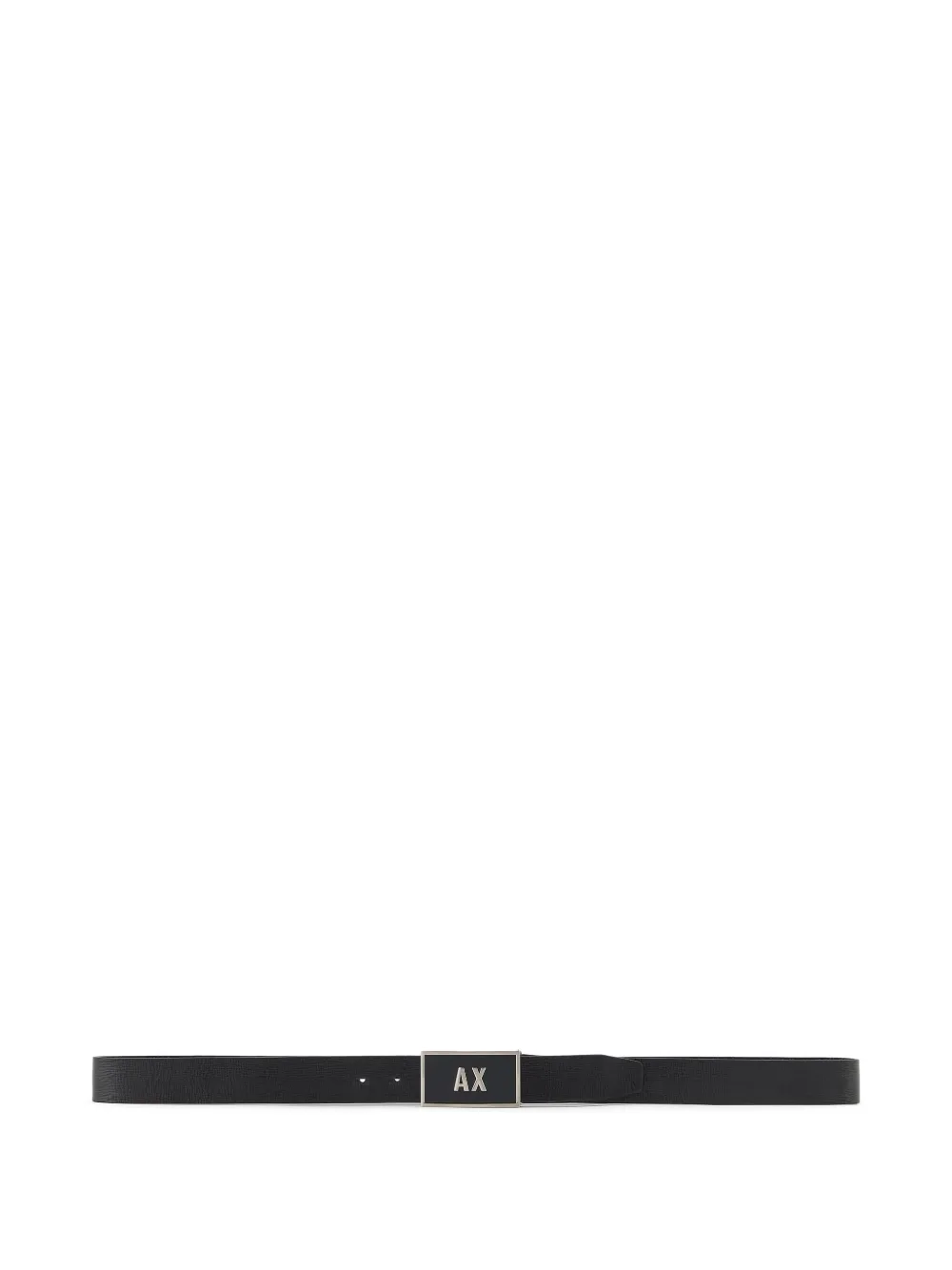 

Ремень с пряжкой-логотипом Armani Exchange, черный
