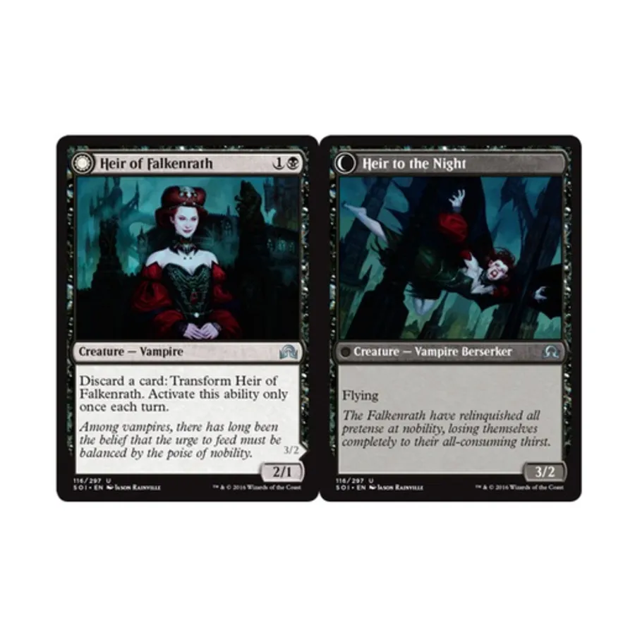 

CCG Наследник Фалькенрата // Наследник Ночи (U), MTG - Shadows Over Innistrad