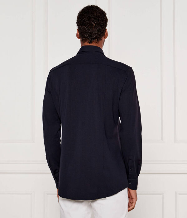 Рубашка p-hank-s-kent-c1-222 Slim fit Boss, синий — фото 3