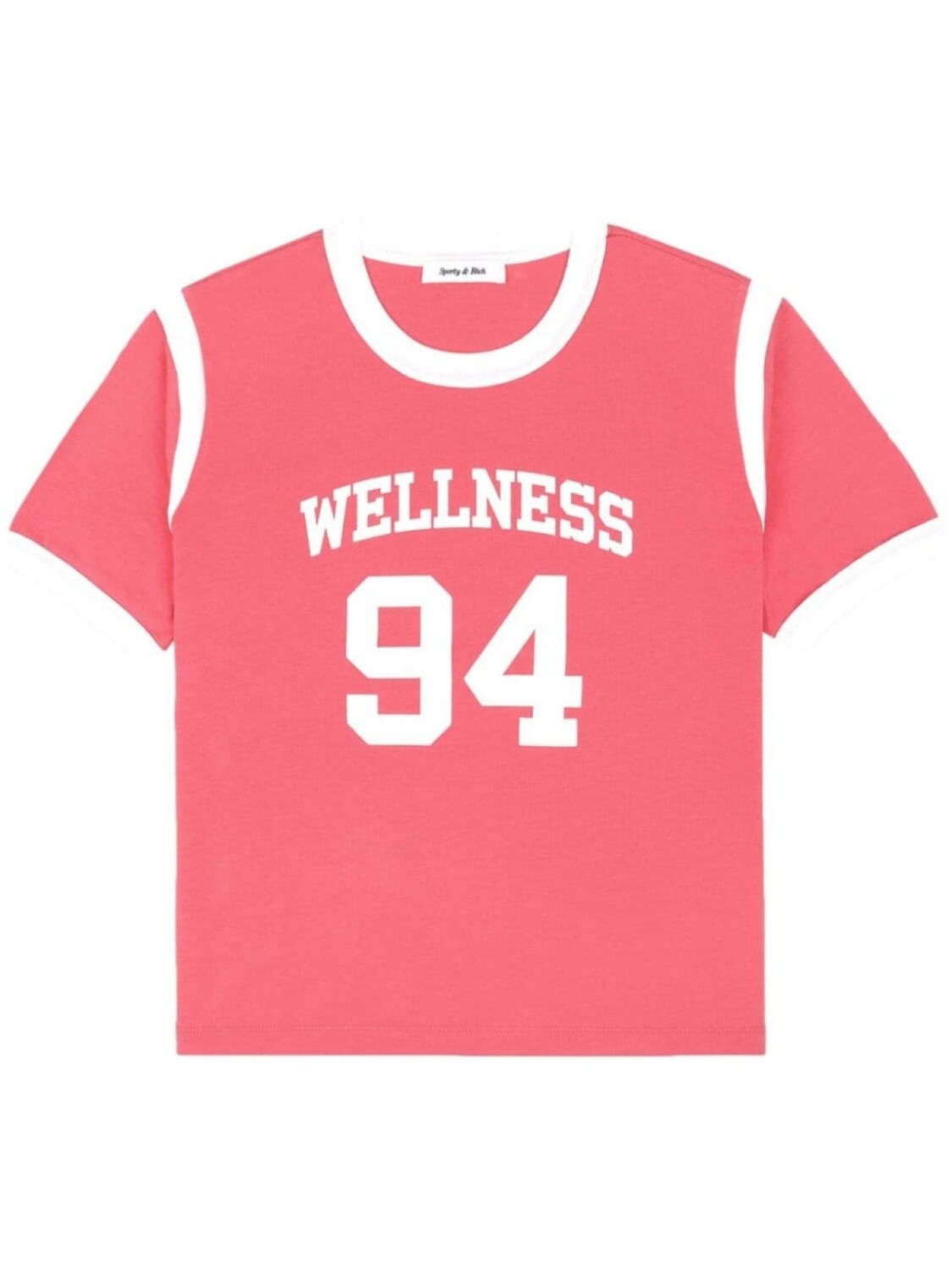 

Sporty & Rich футболка из хлопка с надписью, розовый