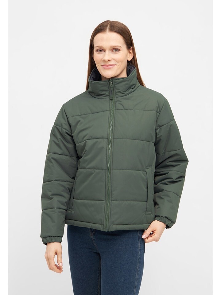 

Дождевик Derbe Wende-Regenjacke, цвет Grün/Dunkelblau