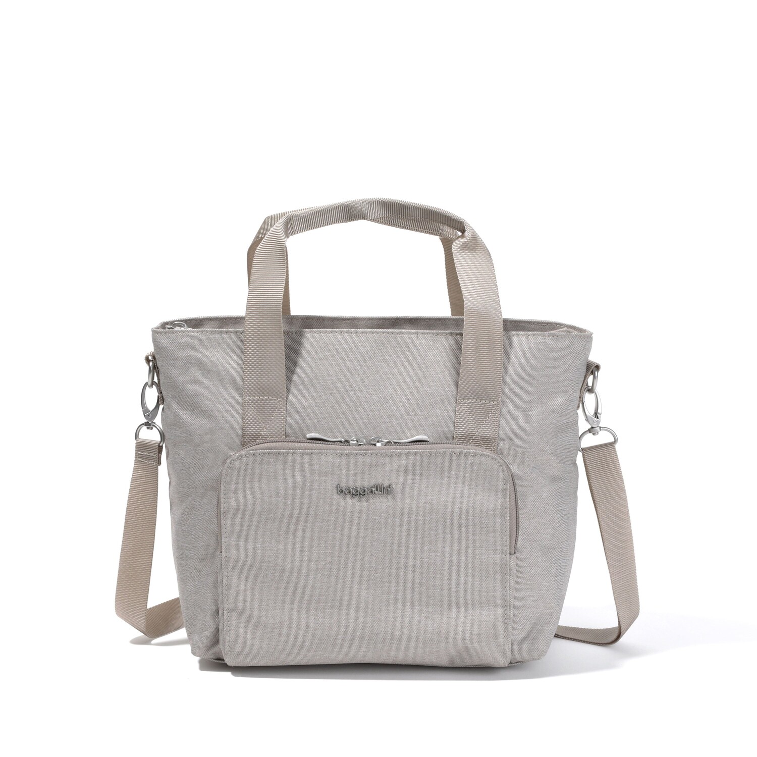 

Baggallini Женская сумка через плечо Avenue Satchel, цвет Sand Heritage