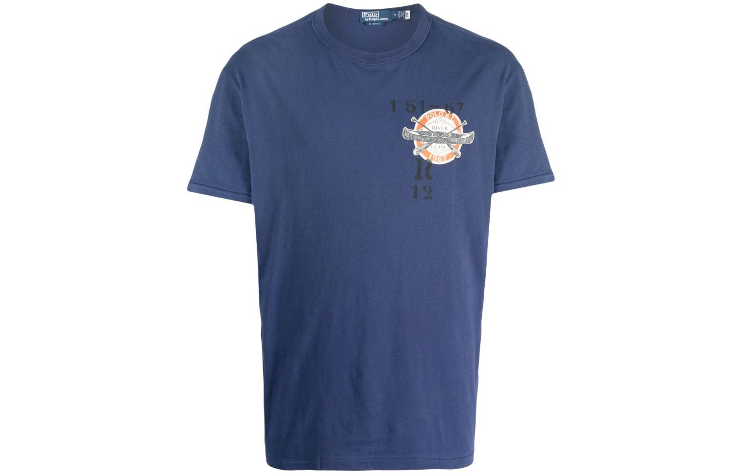 

Футболка мужская морская синяя Polo Ralph Lauren