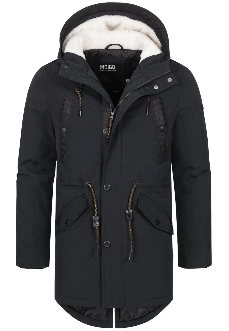 

Всесезонная куртка INDICODE JEANS Between-Seasons Parka Benicio, черный