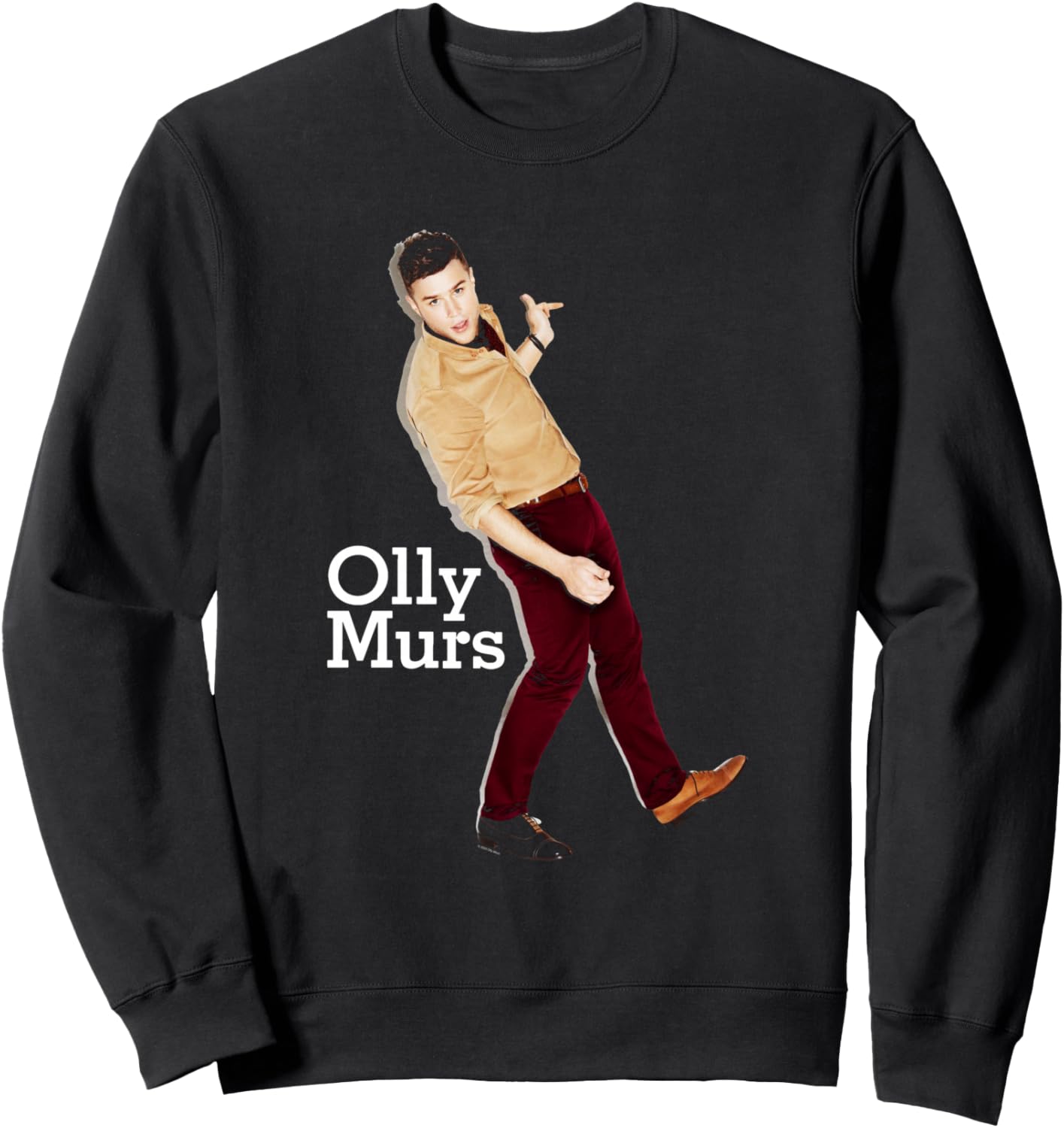 

Олли Мурс - Черная толстовка Leaning On, черная Olly Murs Official