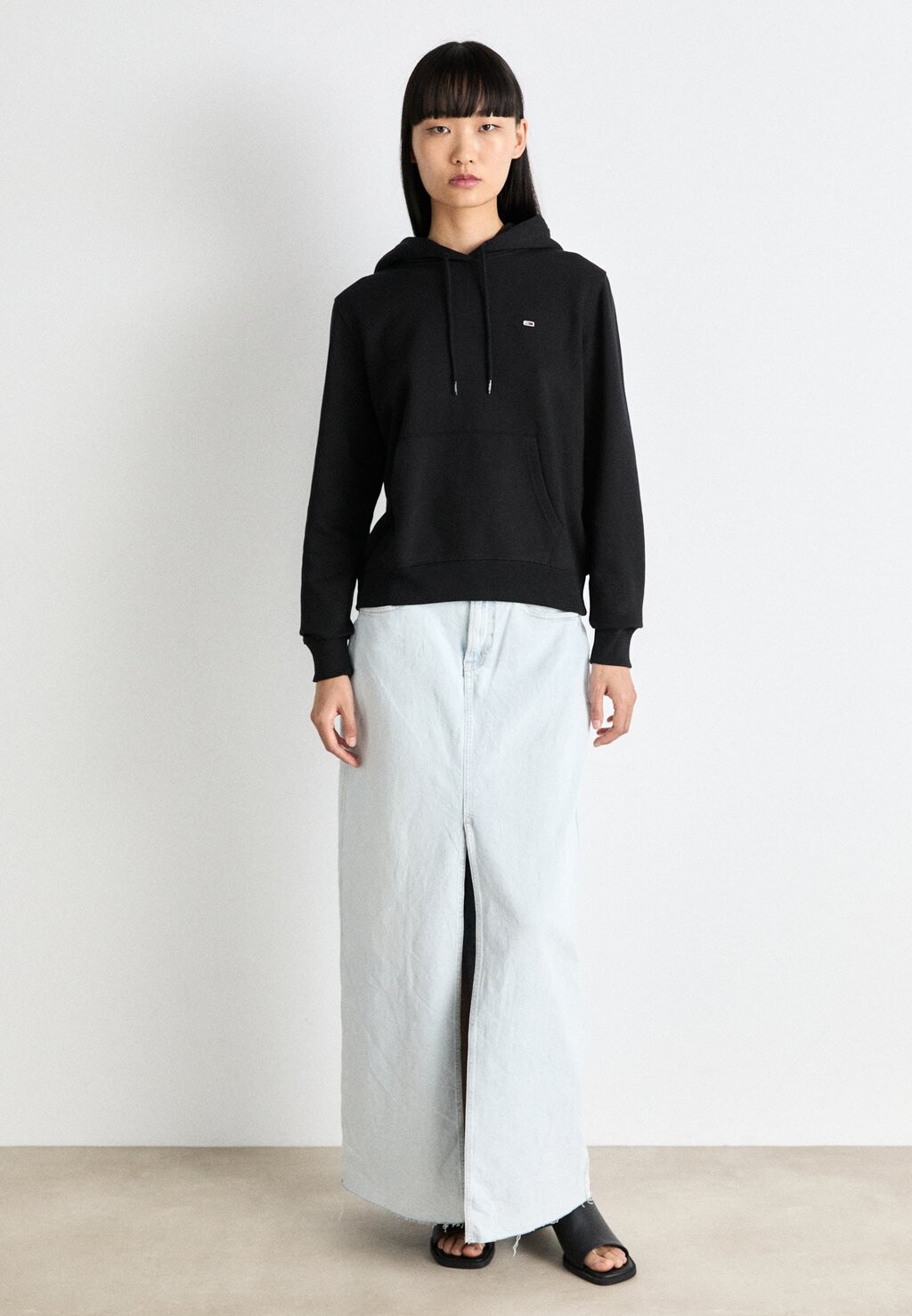 

Свитер Flag Hoodie Tommy Hilfiger, черный