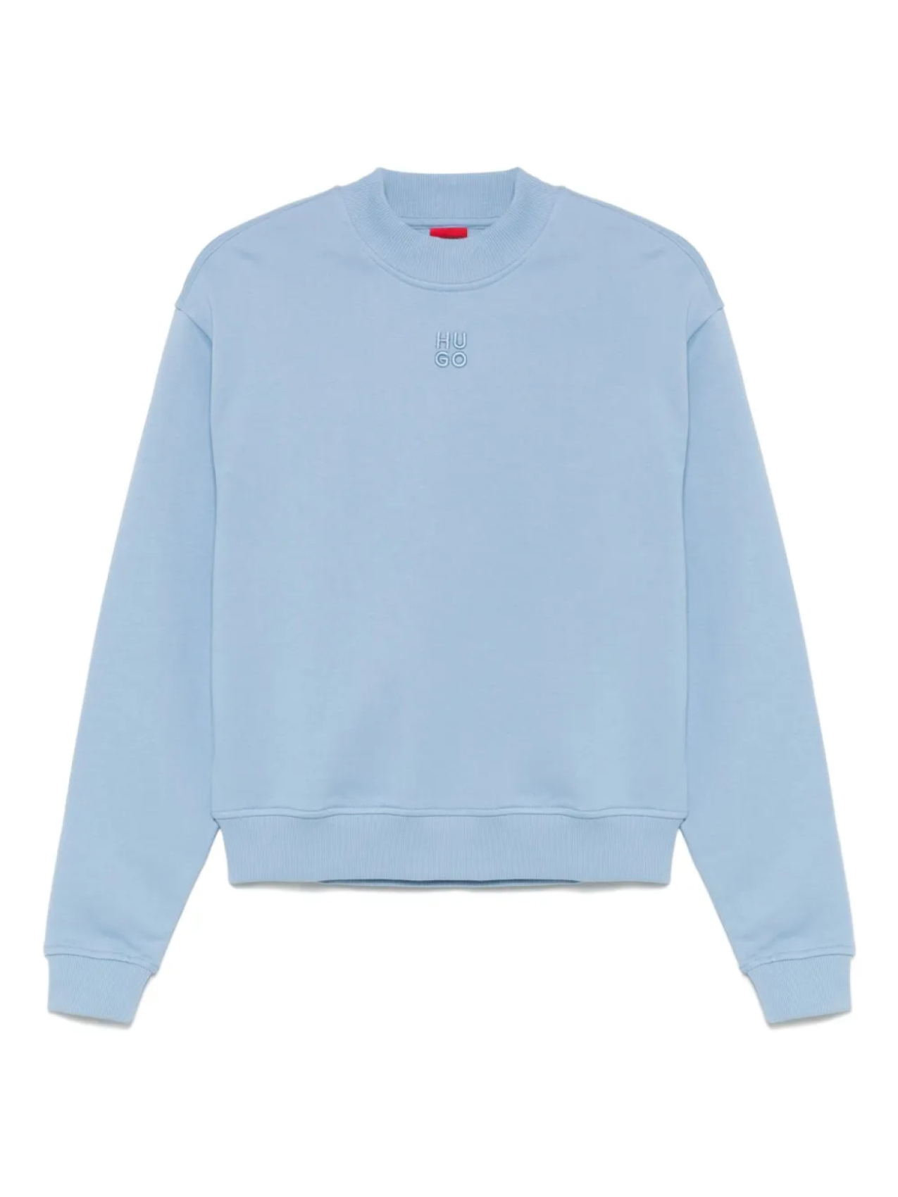 

Толстовка с вышитым логотипом HUGO, синий