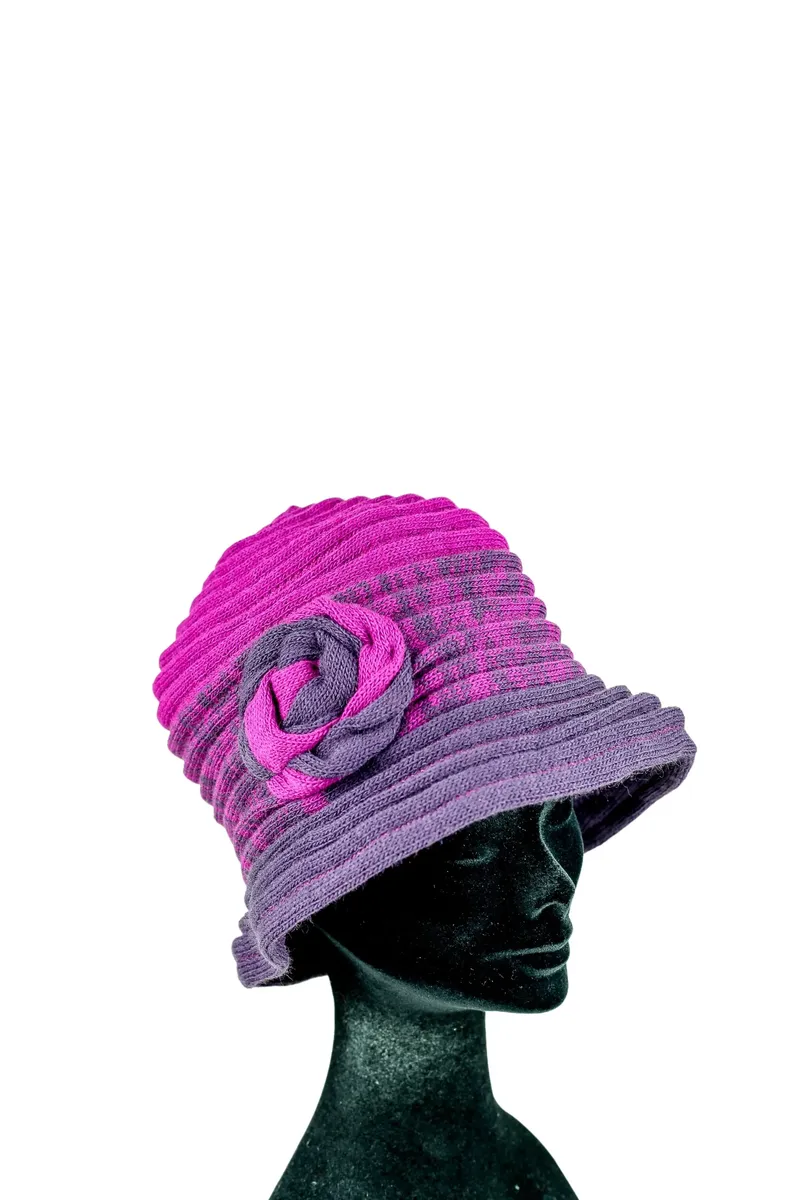 

COLLEZIONE ALESSANDRO вязаная шапка "Эдинбург", розовый