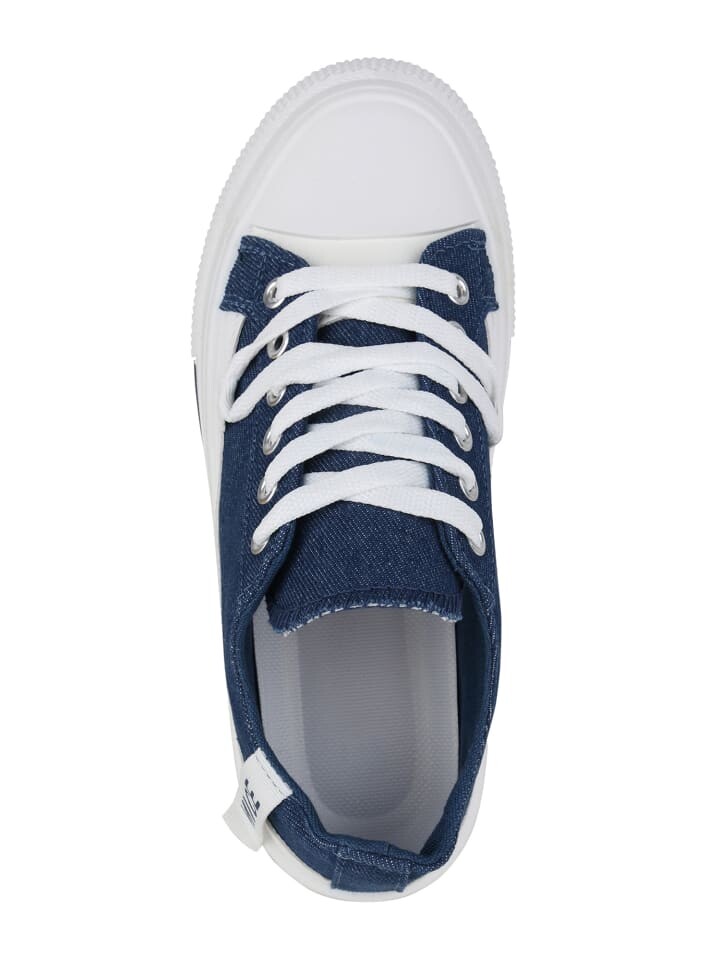 Низкие кроссовки VAN HILL Low Seraphine, цвет dunkelblau denim — фото 4