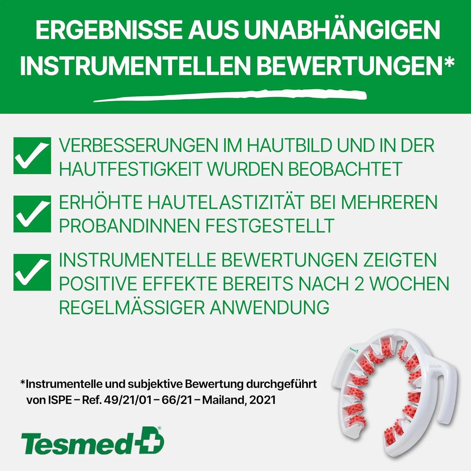 Антицеллюлитный массажер Tesmed Cellulite розовый с кремом TESMED Body Perfection Tesmed — фото 3