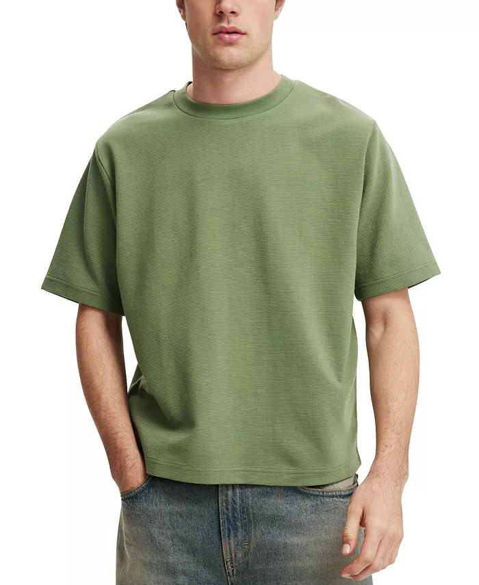 

Мужская укороченная футболка COTTON ON, зеленый