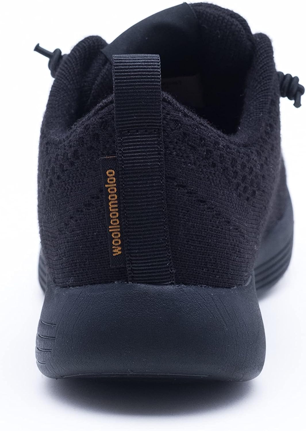 Кроссовки Woolloomooloo Shoe Belmont унисекс из мериносовой шерсти- модель без шнурков или со шнуровкой для комфорта, поддержки, легкости, мягкости, влагоотведения и воздухопроницаемости, Jet — фото 4
