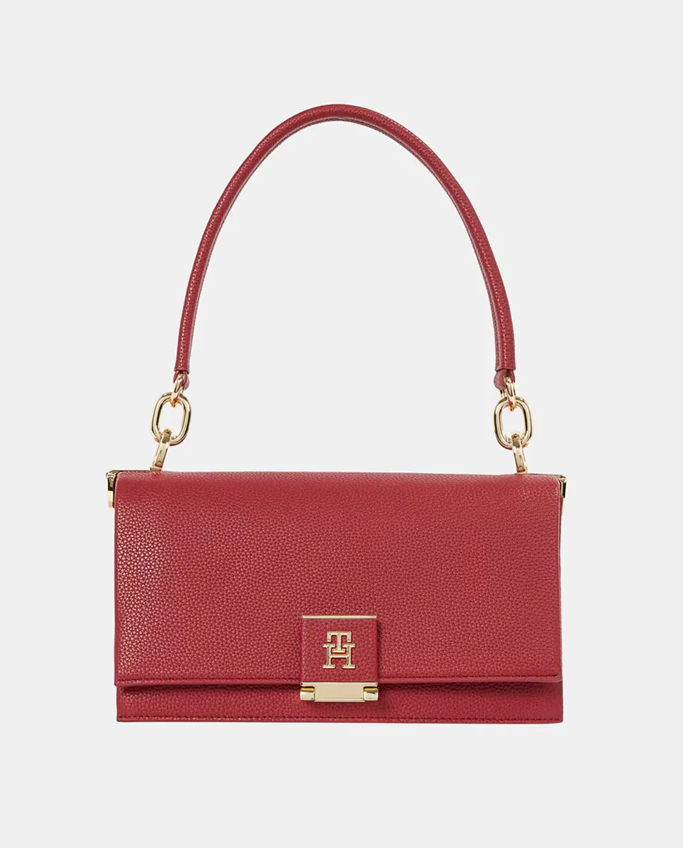 

Сумка через плечо с длинной ручкой Tommy Hilfiger, гранатовый, Красный, Сумка через плечо с длинной ручкой Tommy Hilfiger, гранатовый