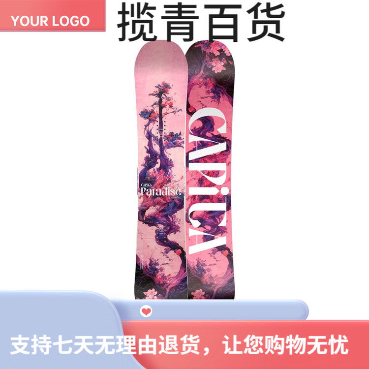 

Capita Женские горные лыжи Paradise All-Mountain, Park Flat Flower, для начинающих, 151 см (сезон 24/25)